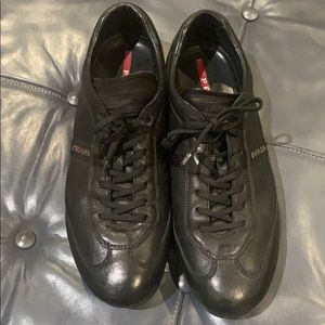 Black Prada men sneakers